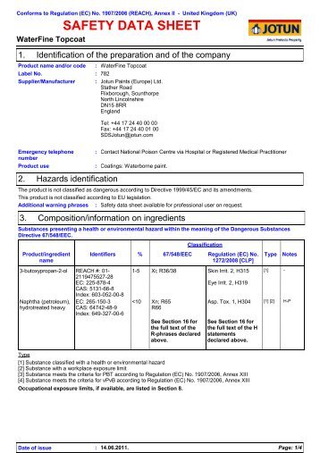 Jotun Paint Msds Epub